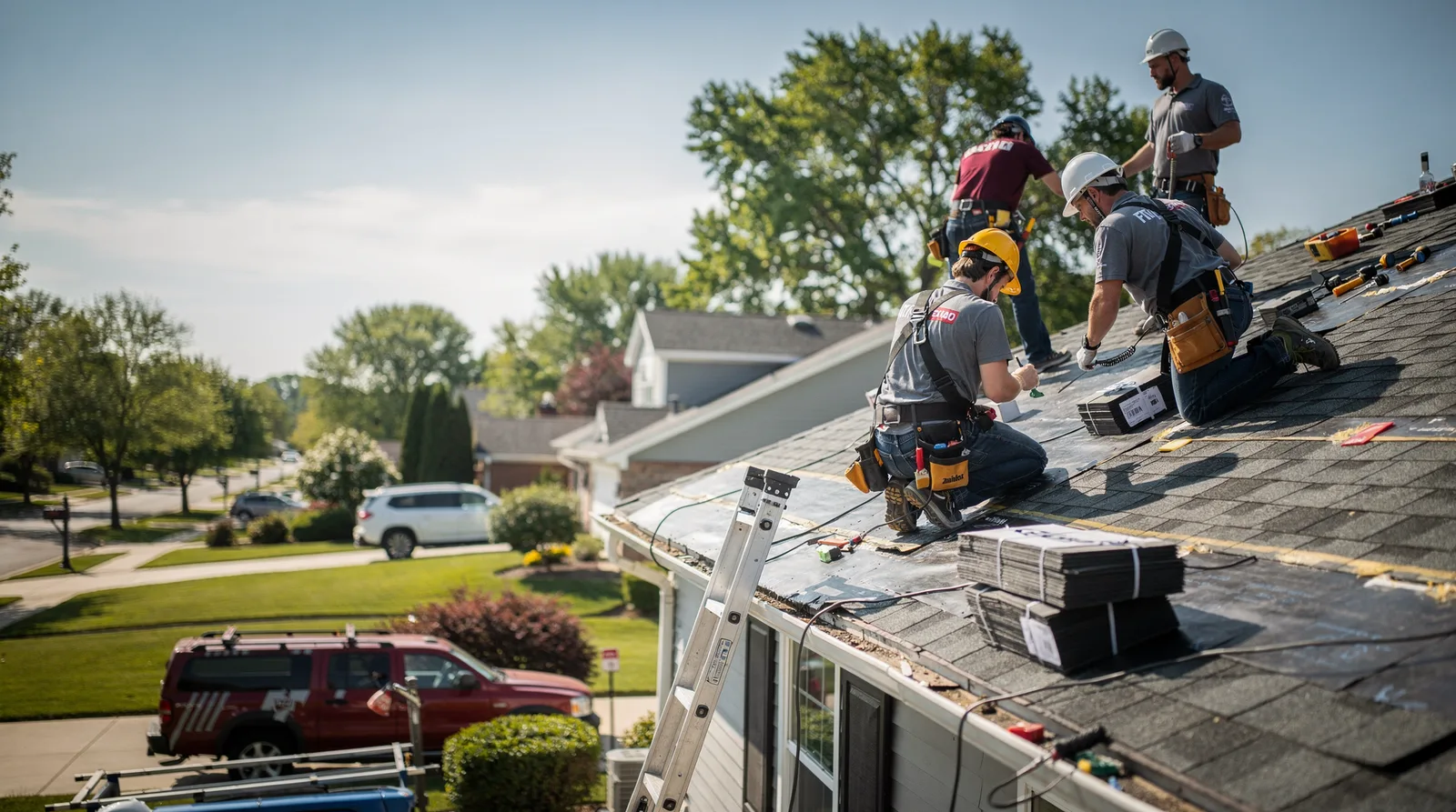 Roof Repair in Sargentville, ME around you